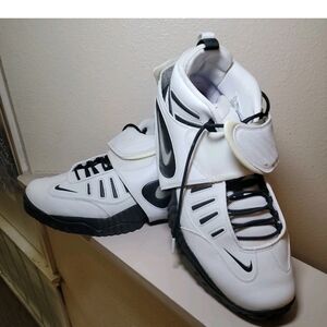 Nike White and Black Athletic Shoes